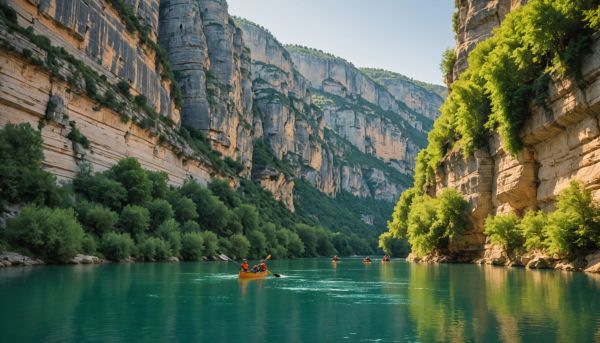 Ardèche en canoë : entre nature sauvage et paysages époustouflants