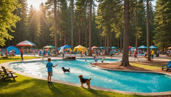 Plongez dans le Bonheur d'un Week-end dans un Camping avec Parc Aquatique