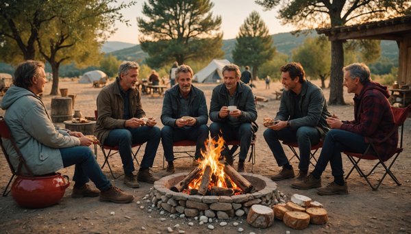 Comment organiser un week-end entre amis dans un camping en Drôme Provençale ?