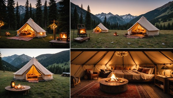 Qu'est-ce que le glamping et quels sont ses avantages par rapport au camping traditionnel ?