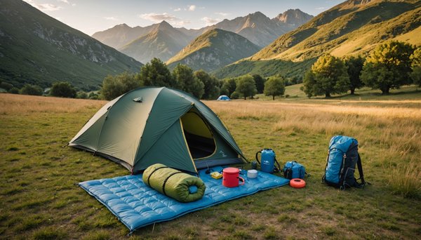 Quel est l'équipement nécessaire pour un week-end sur un terrain de camping à Argelès Gazost ?
