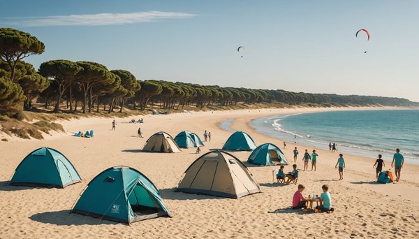 Quels sont les avantages et les inconvénients d'un week-end en camping en bord de mer à Vias ?