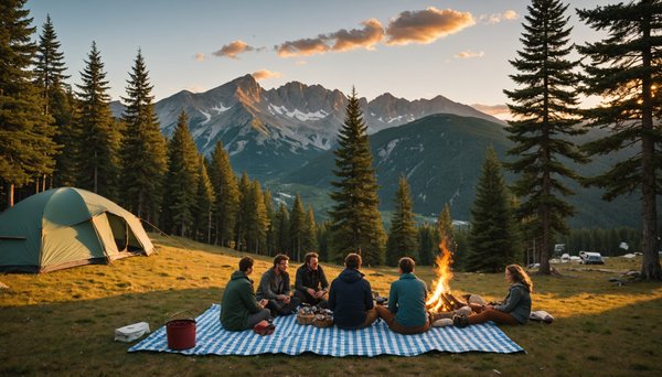 Comment passer un week-end entre amis dans un camping près de Barcelonnette ?