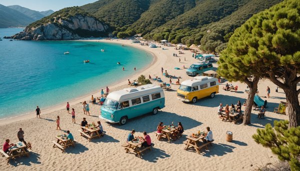 Comment passer un bon week-end entre amis au camping Riva Bella en Corse ?