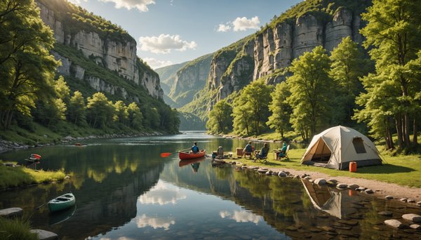 Où partir pour un week-end exceptionnel en camping près de Chauzon ?
