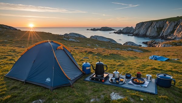 Quel équipement choisir pour camper durant un week-end dans le Finistère ?