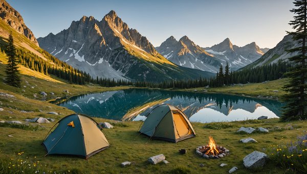 Où partir en week-end de camping en montagne ?