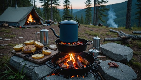 Les essentiels de la cuisine de camping