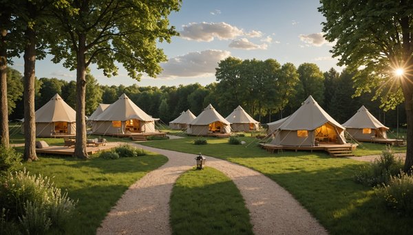 Profitez d'un camping 4 étoiles près de Cluny en Bourgogne, France