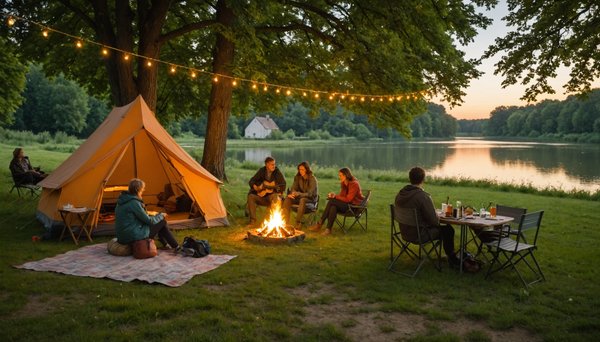 Le camping parfait à Apremont pour des vacances amusantes entre amis