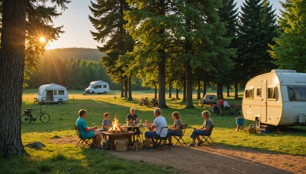 Week-end inoubliable en famille au camping du Beaujolais