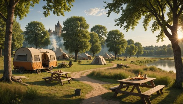 Profitez au maximum d'un week-end de camping en Dordogne