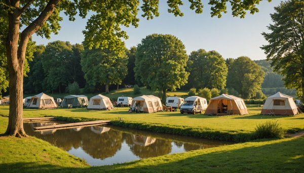 Le camping à Sarlat, en Dordogne, est une expérience amusante et relaxante