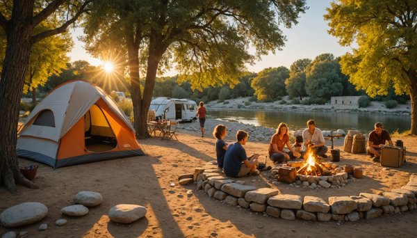 Découvrir la magie du camping d'Uzès