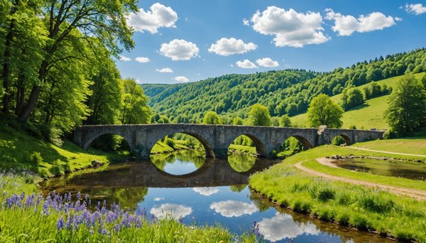 Profiter des grands espaces en Corrèze, France
