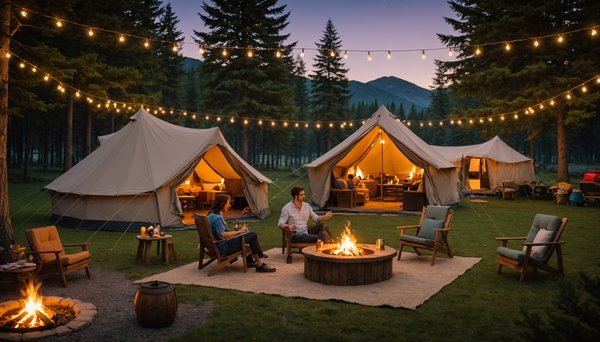 Tirer le meilleur parti de votre expérience de camping 4 étoiles avec des amis