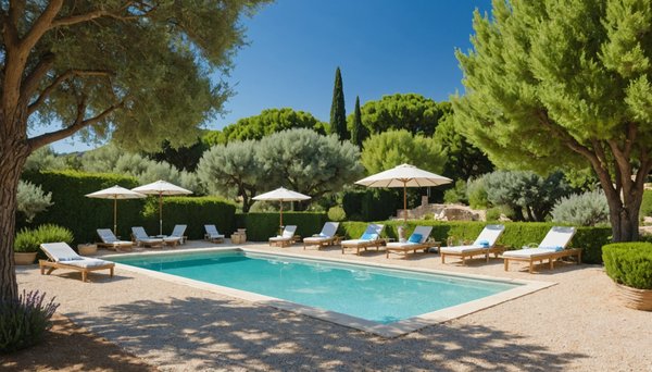 La perle secrète de la Provence : Le camping La Rivière et sa piscine