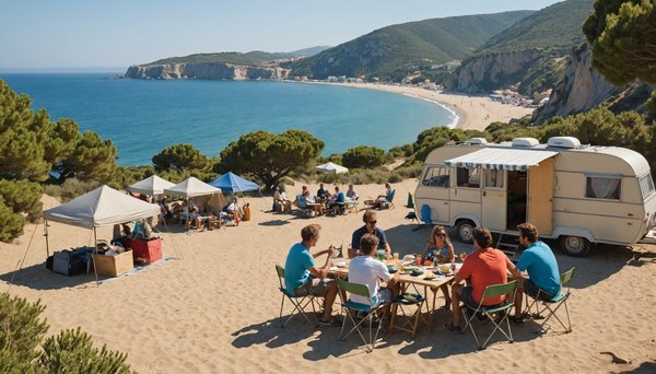 Explorer Argelès Sur Mer avec un groupe d'un camping local