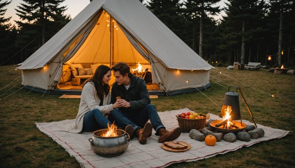 Week-end en amoureux en camping à Fouesnant : tous les services pour vous deux