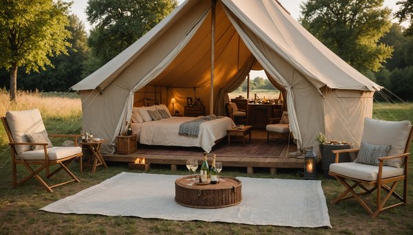 Profitez d'une expérience de camping de luxe en France