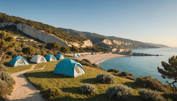 Découvrez l'expérience unique d'un séjour de camping sur la Côte d'Azur