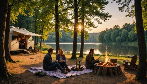 Comment organiser le parfait week-end amoureux dans un camping du Périgord Noir ?